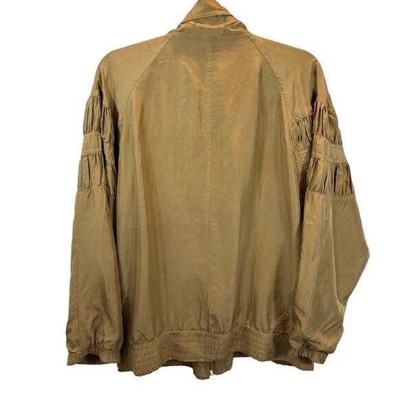 Vintage Ladies EVR Rousso Apparel Group 100% Silk Full Zip‎ Jacket Size Large - Picture 4 of 13
